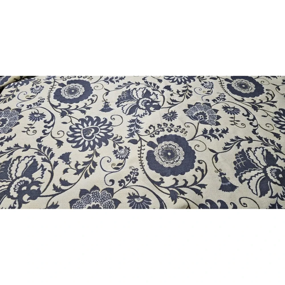 Dorielle Smoke Gray Jacobean Upholstery FABRIC‎ 41x57